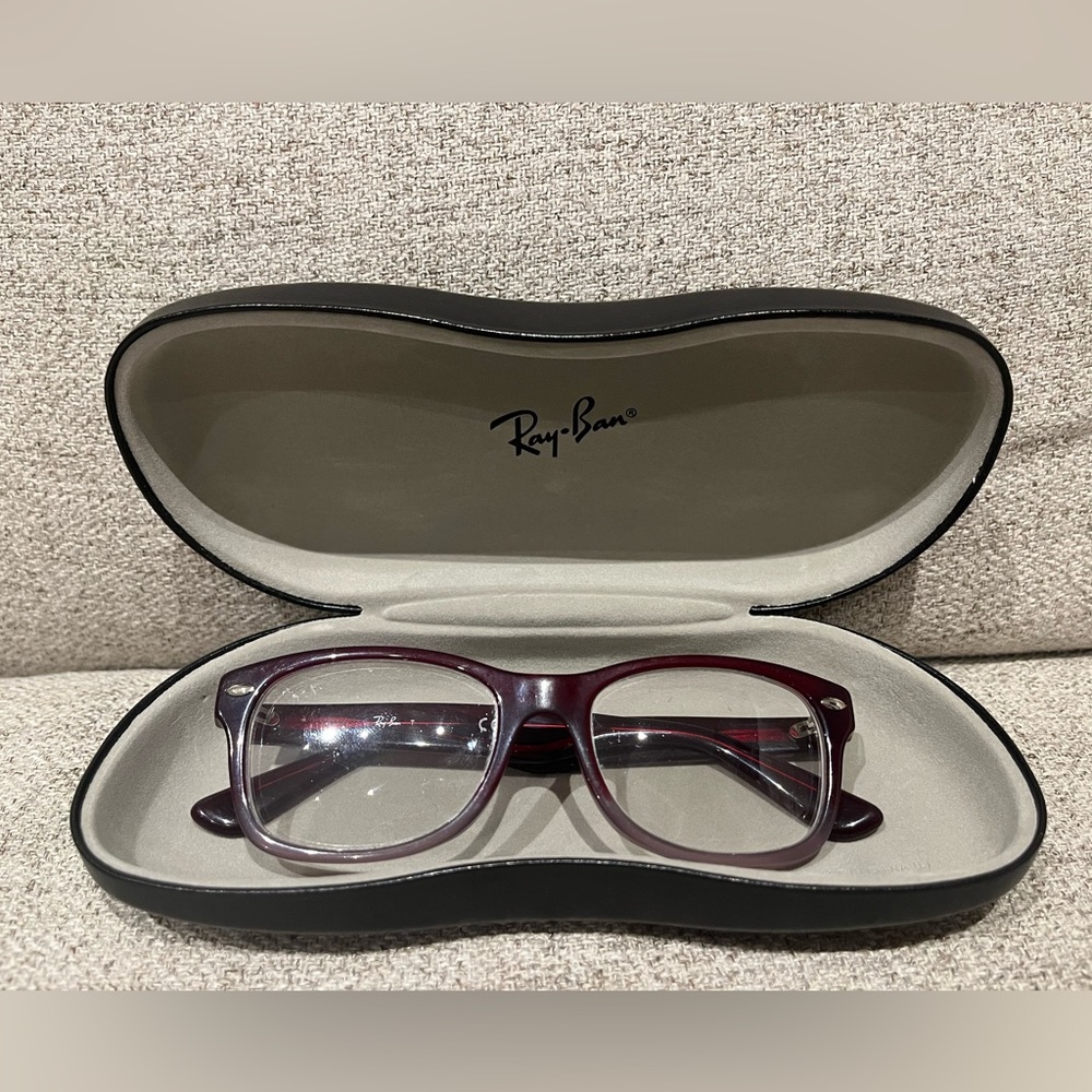 Ray ban junior prescription eyeglasses with case